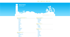 Desktop Screenshot of name-power.info